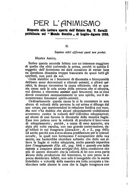 Mondo occulto rivista iniziatica esoterico-spiritica