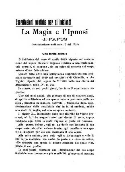 Mondo occulto rivista iniziatica esoterico-spiritica