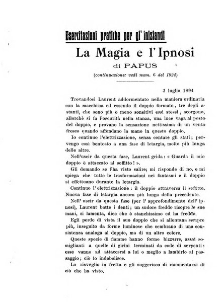 Mondo occulto rivista iniziatica esoterico-spiritica