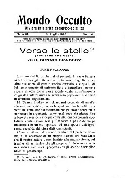 Mondo occulto rivista iniziatica esoterico-spiritica