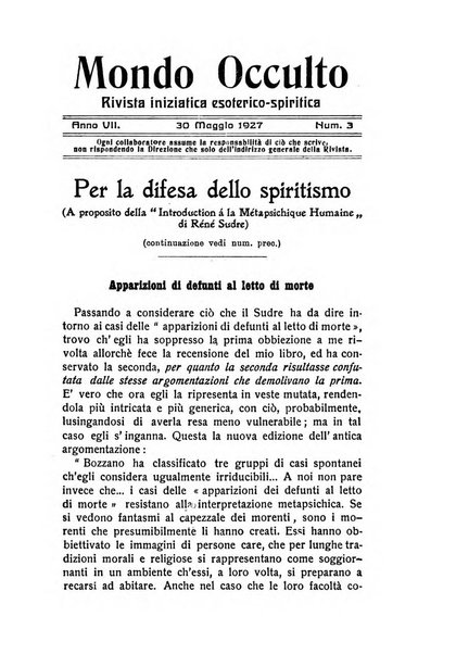 Mondo occulto rivista iniziatica esoterico-spiritica