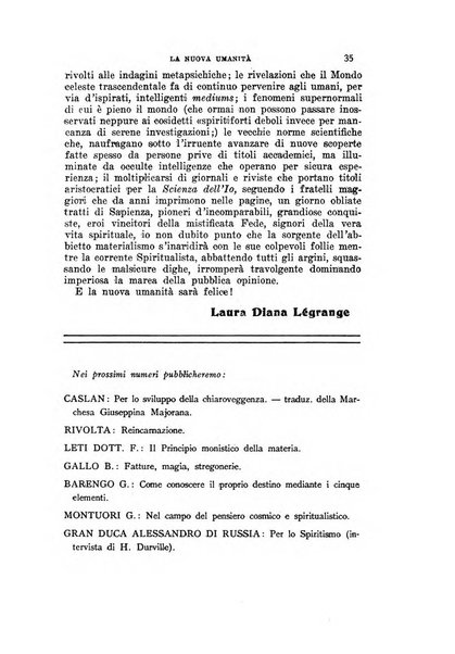 Mondo occulto rivista iniziatica esoterico-spiritica