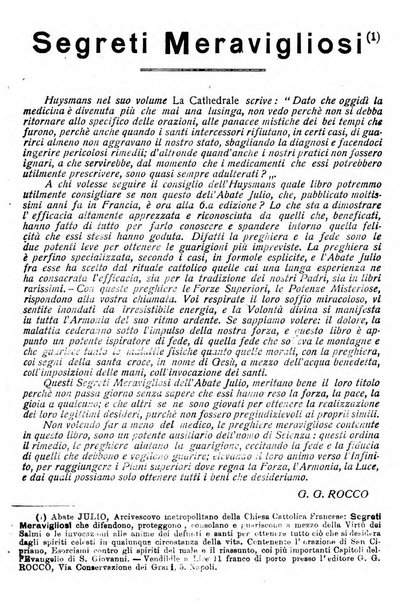 Mondo occulto rivista iniziatica esoterico-spiritica