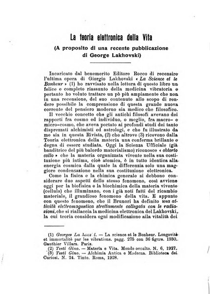 Mondo occulto rivista iniziatica esoterico-spiritica