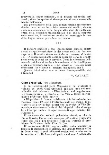 Mondo occulto rivista iniziatica esoterico-spiritica