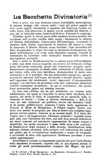 Mondo occulto rivista iniziatica esoterico-spiritica