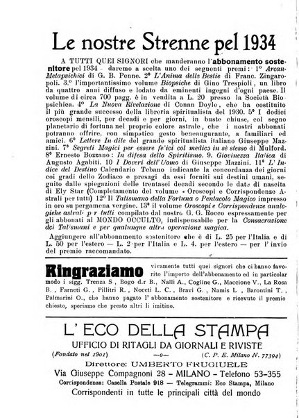 Mondo occulto rivista iniziatica esoterico-spiritica