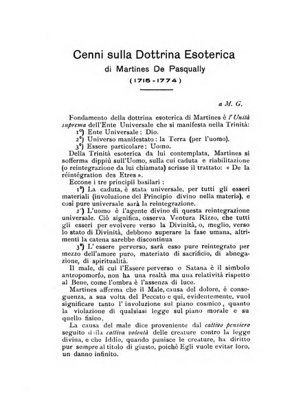 Mondo occulto rivista iniziatica esoterico-spiritica