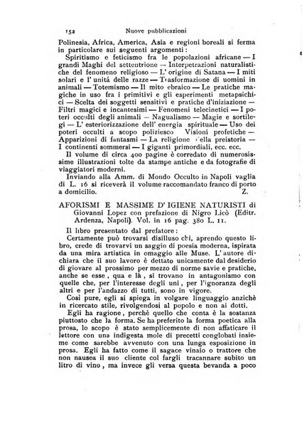 Mondo occulto rivista iniziatica esoterico-spiritica