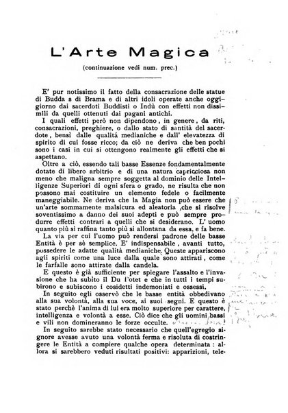 Mondo occulto rivista iniziatica esoterico-spiritica