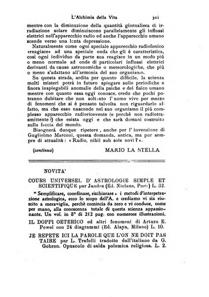 Mondo occulto rivista iniziatica esoterico-spiritica