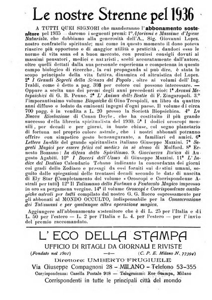 Mondo occulto rivista iniziatica esoterico-spiritica