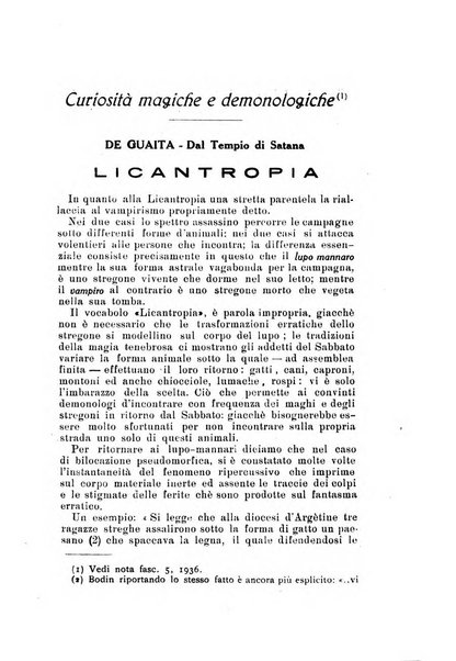 Mondo occulto rivista iniziatica esoterico-spiritica