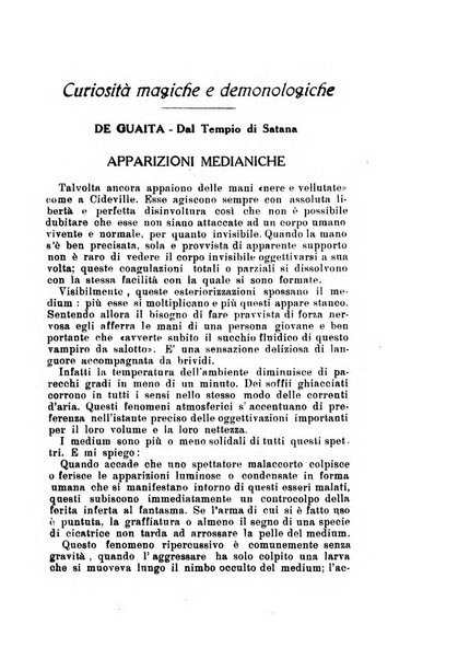 Mondo occulto rivista iniziatica esoterico-spiritica