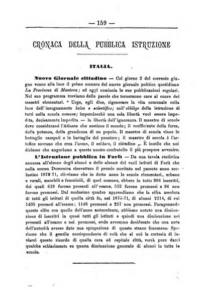 Il nuovo educatore periodico settimanale di pedagogia, scienze e lettere