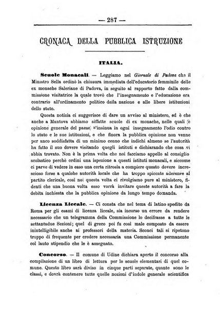 Il nuovo educatore periodico settimanale di pedagogia, scienze e lettere