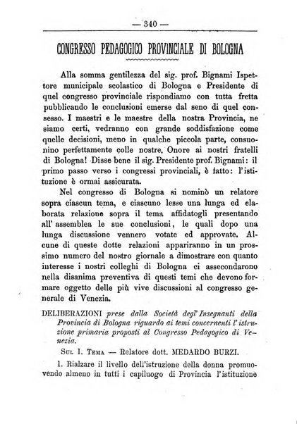 Il nuovo educatore periodico settimanale di pedagogia, scienze e lettere