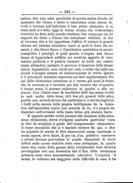 Il nuovo educatore periodico settimanale di pedagogia, scienze e lettere