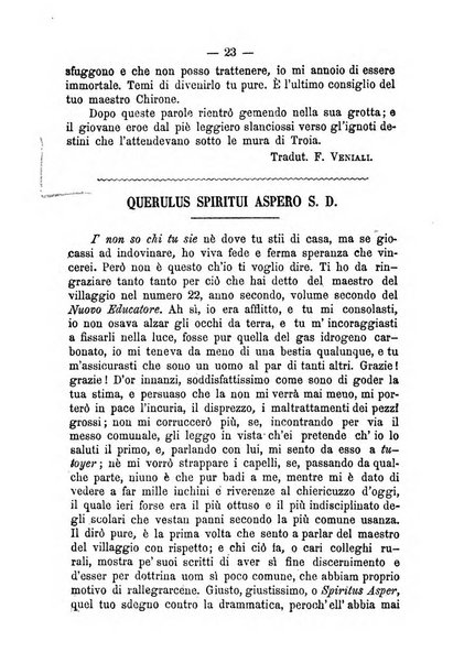 Il nuovo educatore periodico settimanale di pedagogia, scienze e lettere