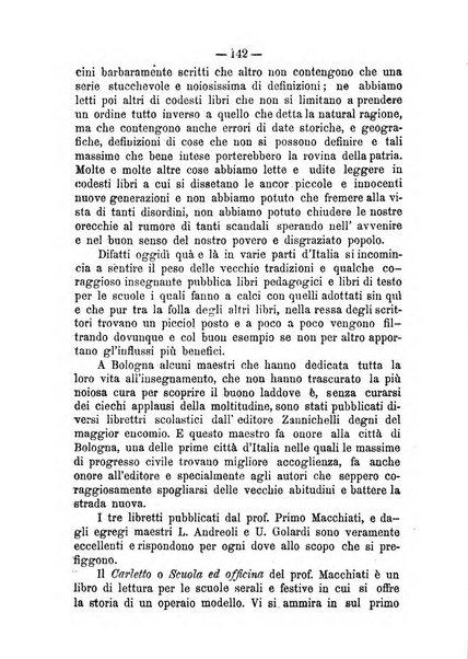 Il nuovo educatore periodico settimanale di pedagogia, scienze e lettere