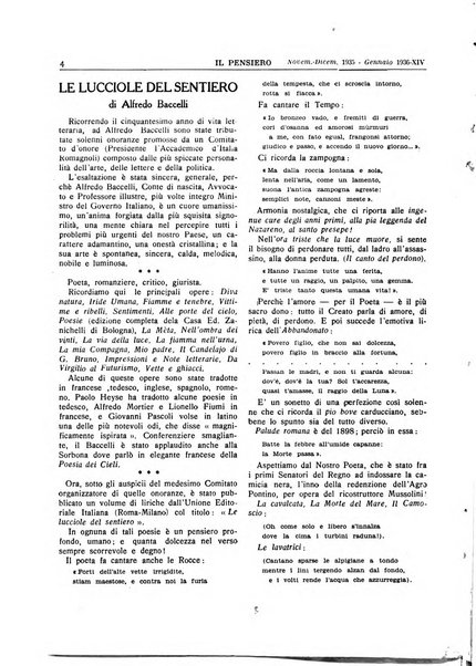 Il pensiero rivista settimanale, teatro, arte, scienza, varietà