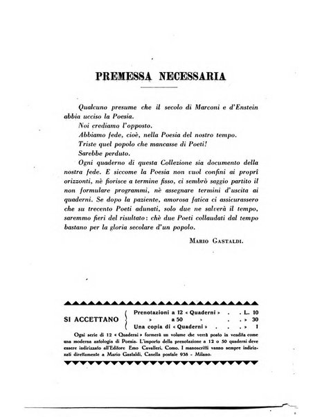 Quaderni di poesia rivista letteraria