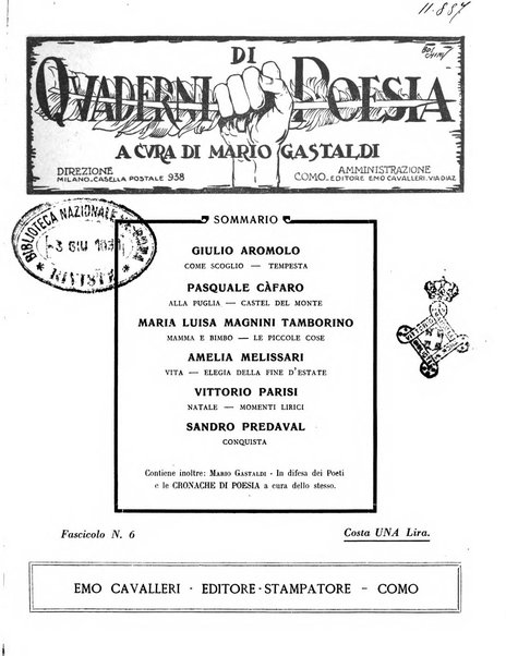 Quaderni di poesia rivista letteraria