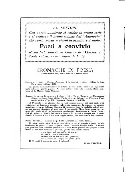 Quaderni di poesia rivista letteraria