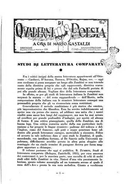 Quaderni di poesia rivista letteraria