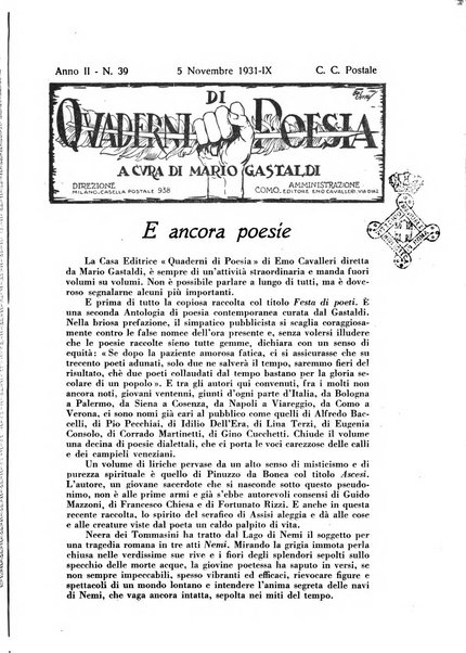 Quaderni di poesia rivista letteraria