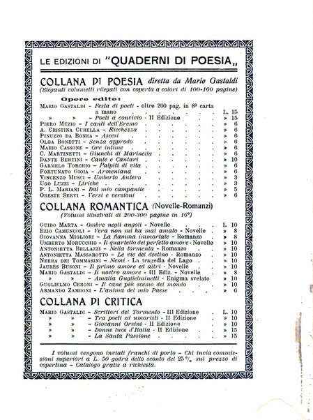 Quaderni di poesia rivista letteraria