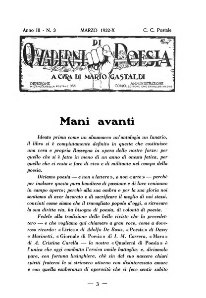 Quaderni di poesia rivista letteraria