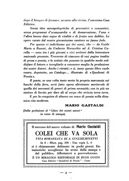 Quaderni di poesia rivista letteraria