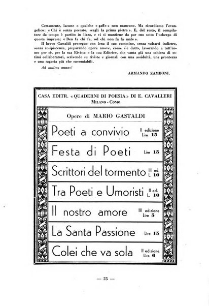 Quaderni di poesia rivista letteraria