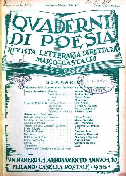 Quaderni di poesia rivista letteraria