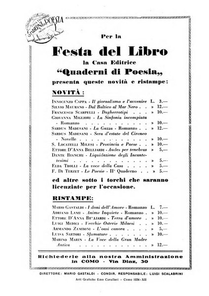 Quaderni di poesia rivista letteraria