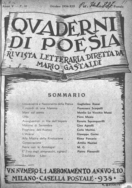 Quaderni di poesia rivista letteraria