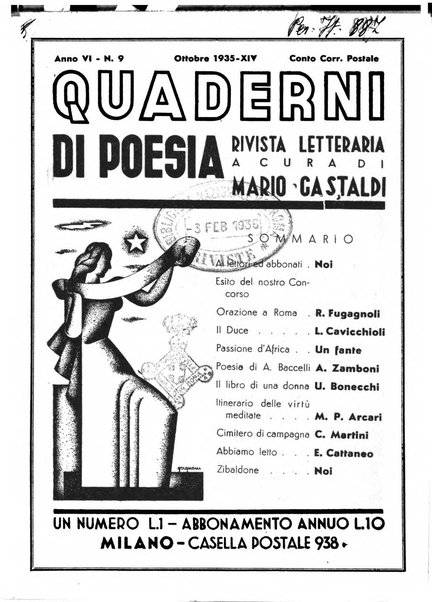 Quaderni di poesia rivista letteraria