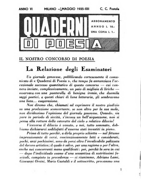 Quaderni di poesia rivista letteraria