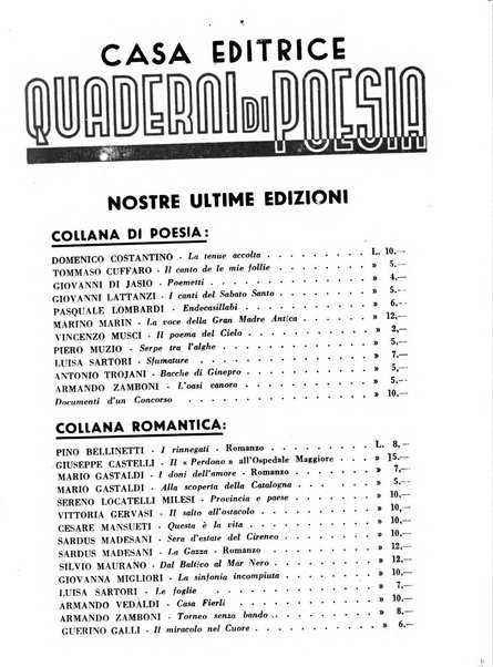 Quaderni di poesia rivista letteraria