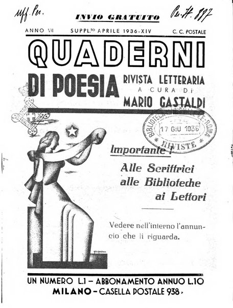 Quaderni di poesia rivista letteraria