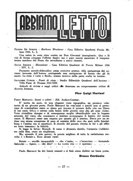 Quaderni di poesia rivista letteraria