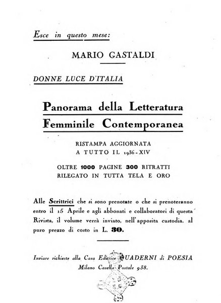 Quaderni di poesia rivista letteraria