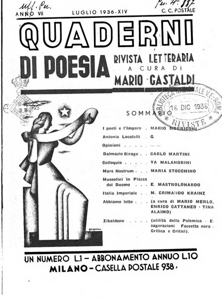 Quaderni di poesia rivista letteraria