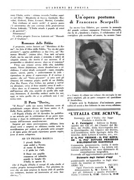 Quaderni di poesia rivista letteraria