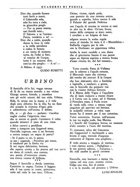 Quaderni di poesia rivista letteraria