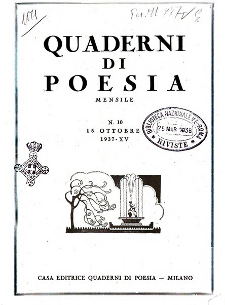 Quaderni di poesia rivista letteraria