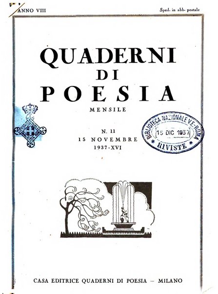 Quaderni di poesia rivista letteraria