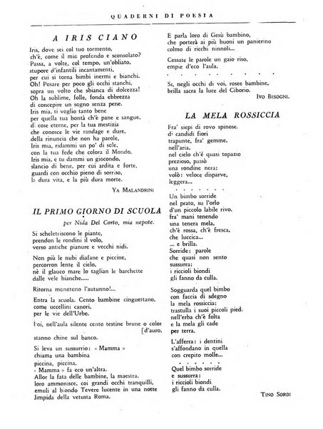 Quaderni di poesia rivista letteraria