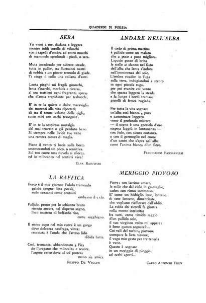 Quaderni di poesia rivista letteraria